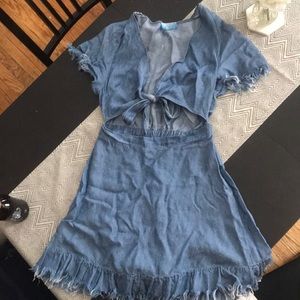 Chambray dress